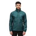 Regatta Rain Jacket Lyle IV (waterproof, sealed seams, breathable mesh lining) pacific green Men